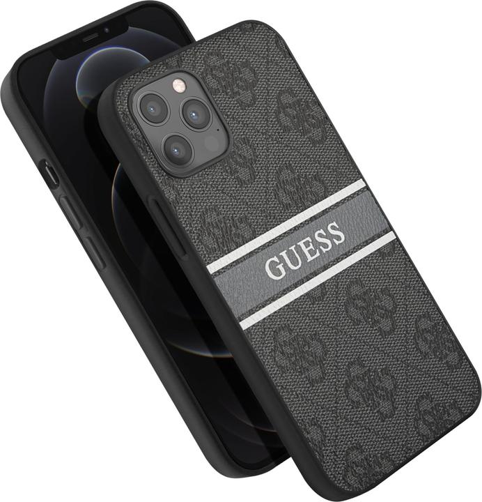 Produktbild Guess Hard Cover 4G Printed Stripe (Apple iPhone 12 Pro Max)