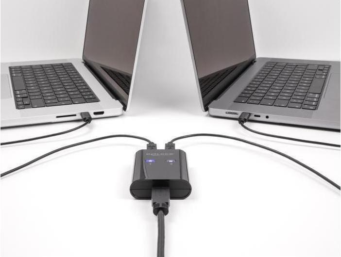 Produktbild Delock USB 5 Gbps Switch für 2 PC an 1 Gerät