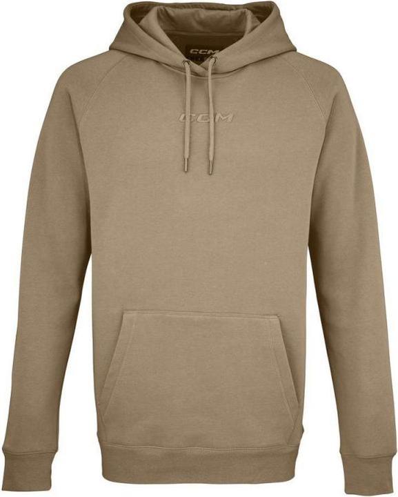 CCM Core Pullover Hoodie (XL, svetlo rjava (sand)) (XL)