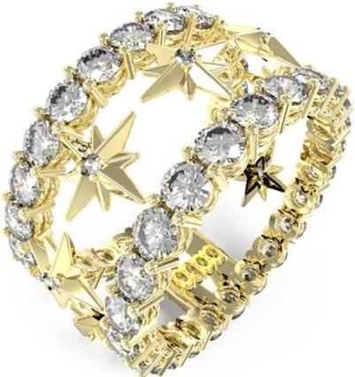 Produktbild Guess Charming In The Sky JUBR03320JWYG Gold Plated Ring - Circuit: 52 mm (52)