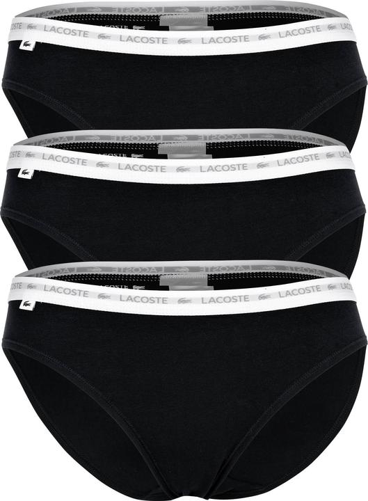 Produktbild Lacoste 3-pack Stretch Cotton logo briefs (XS, 3er Pack)