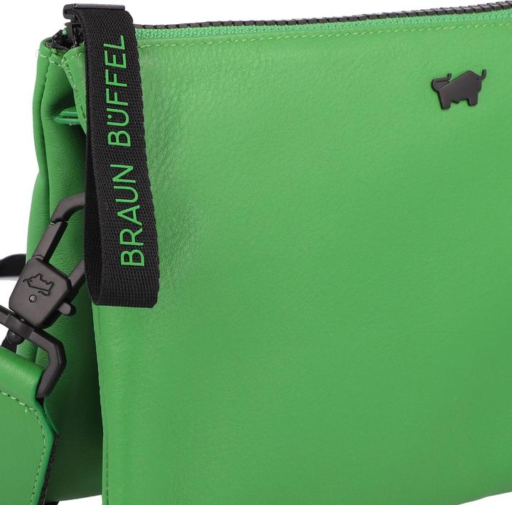 Actual product image Braun Büffel Capri shoulder bag RFID protection leather 23 cm