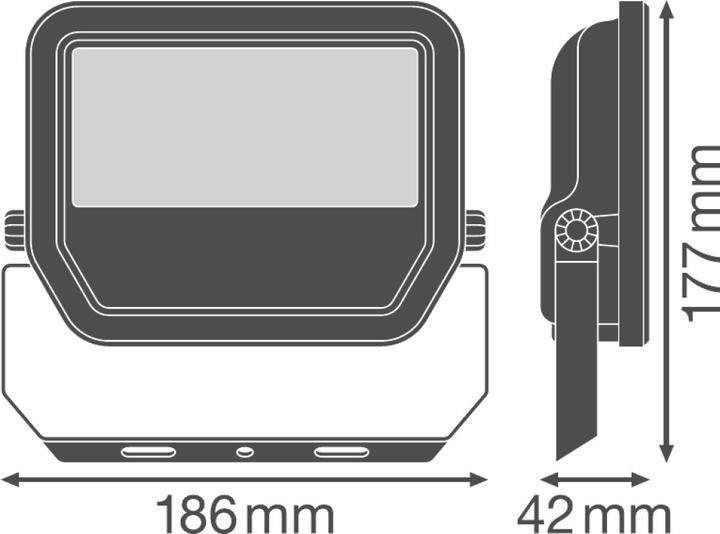 Image du produit Ledvance FLOODLIGHT 30W 6500K IP65 noir LED Projecteur 4058075421189 (3600 lm, IP65)