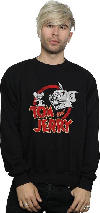 Produktbild Tom & Jerry Distressed Logo Sweatshirt (4XL)