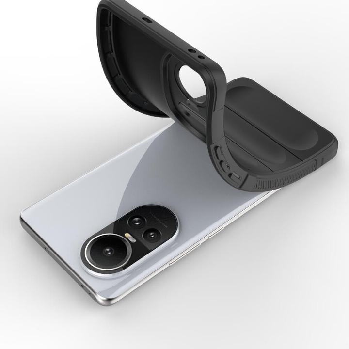 Actual product image Cover-Discount OPPO Reno10 / 10 Pro - Rugged Protective Cover grey (OPPO Reno 10, Oppo Reno 10 Pro)