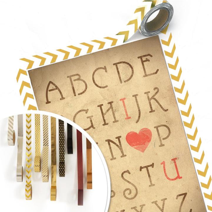 Image du produit Trenddeko Alphabet de l'amour (50 x 75 cm)