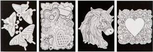 Actual product image Grafix Craft kit velvet paper