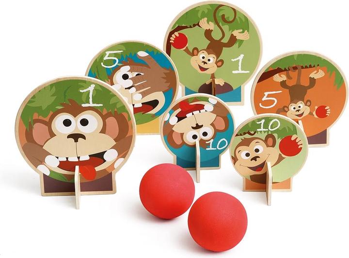 Image du produit Scratch Jeu de lancer de balle singe