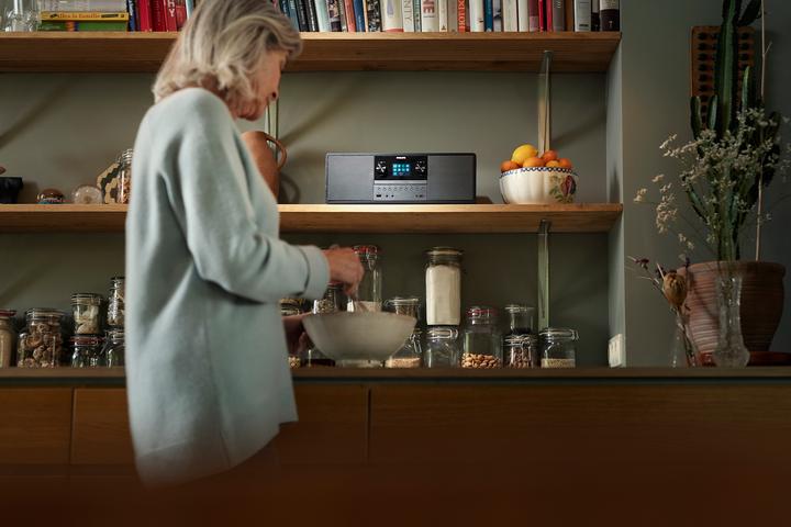 Actual product image Philips TAM6805/10 (DAB+, VHF, DAB, Web radio, FM, Bluetooth, Wi-Fi)