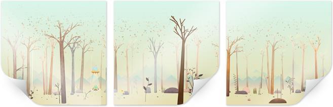 Immagine prodotto Trenddeko Il piccolo alieno (3 parti) (40 x 40 cm)