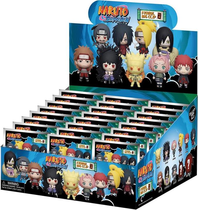 Image du produit Monogram Int. Pendentifs de poche Naruto 3D en PVC Série 6 Display (24)