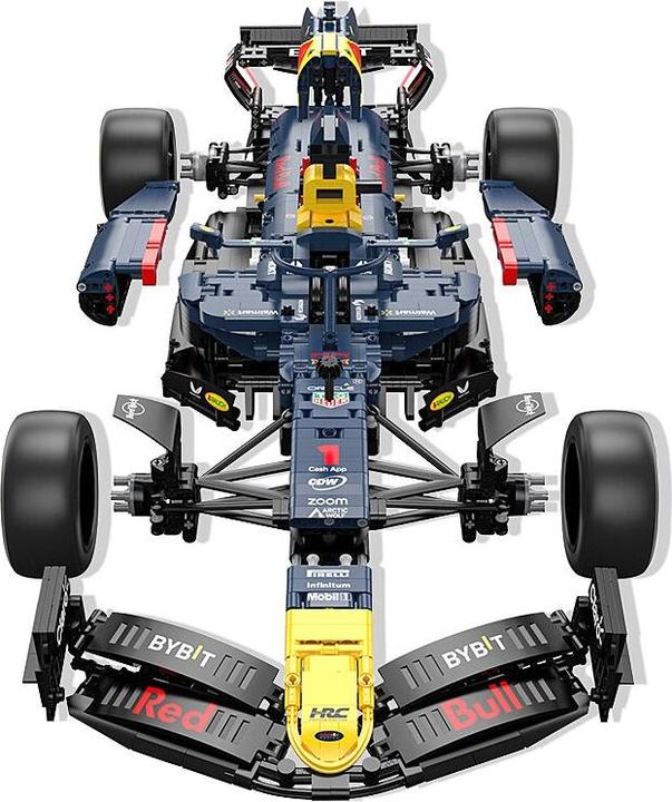 Actual product image Jamara Oracle Red Bull Racing RB19 1:8 dark blue bricks