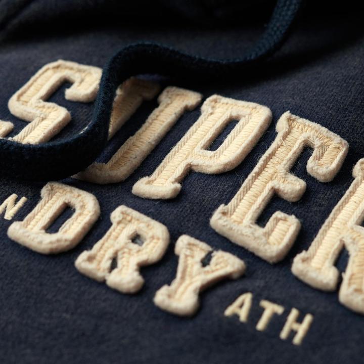 Immagine prodotto Superdry Giacca felpata Casual Vestibilità comoda Felpa con cappuccio atletica vintage con zip (M)