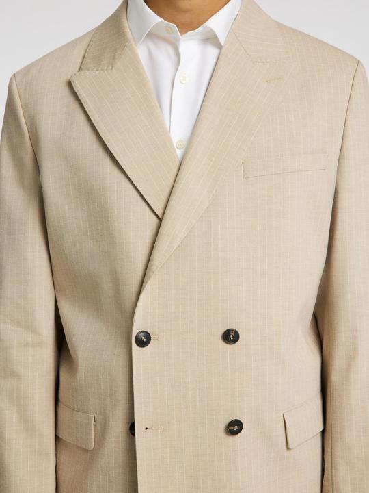 Produktbild Selected Homme Relaxed Fit Nadelstreifen Zweireihiger Blazer (44)