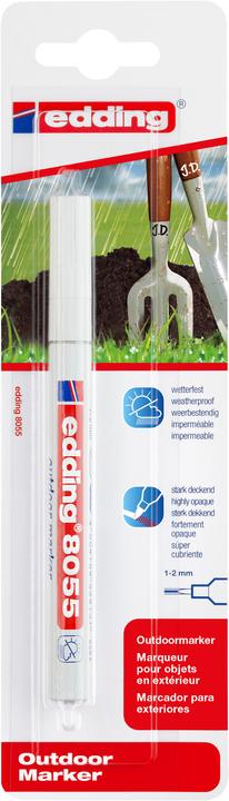 Produktbild Edding 8055 (Weiss, 2 mm, 1 x)