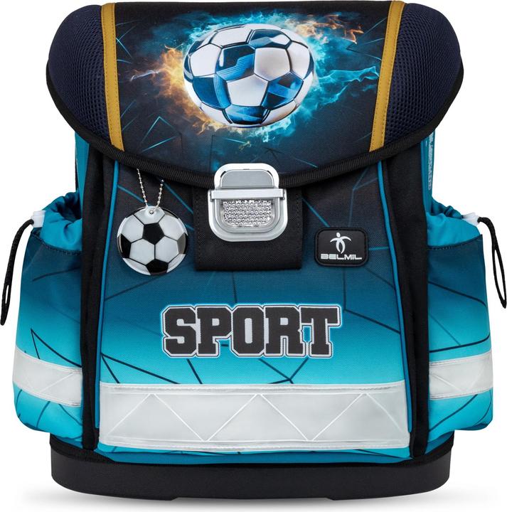 Immagine prodotto Belmil CLASSY Schulrucksack-Set Fire Football (19 l)