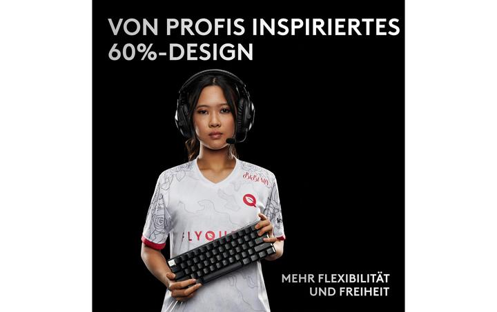 Actual product image Logitech G Pro X 60 (CH, Wireless, Cable)