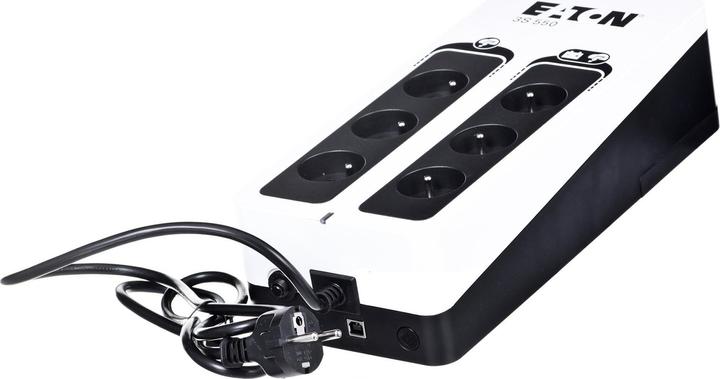 Produktbild Eaton 3S550F Unterbrechungsfreie Stromversorgung (USV) Standby (Offline) 550 VA 6 AC-Ausgänge (550 VA, 330 W, Standby USV)