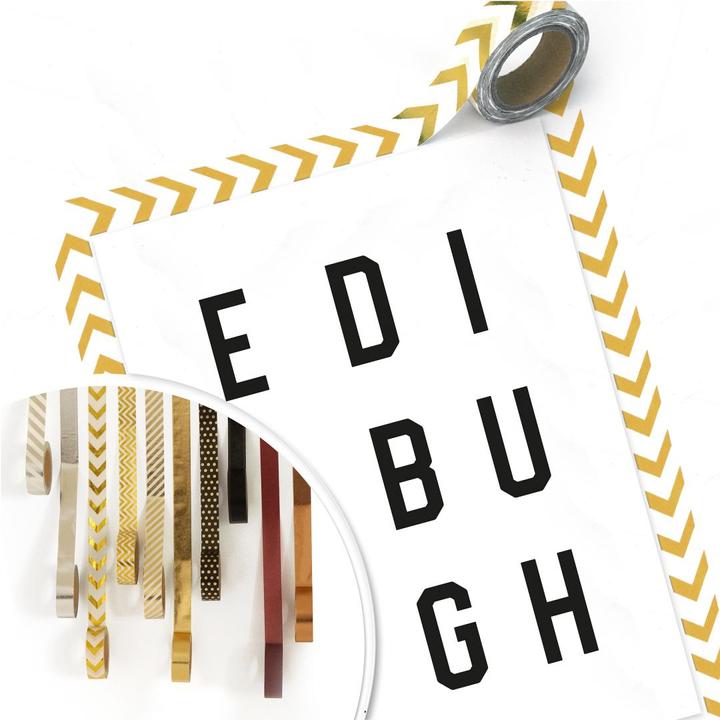 Produktbild Trenddeko Typographie Edinburgh (30 x 40 cm)