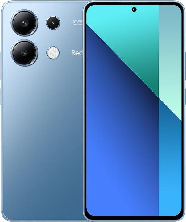 Produktbild Xiaomi Redmi Note 13 (256 GB, Ice Blue, 6.67", Hybrid Dual SIM, 108 Mpx, 4G)
