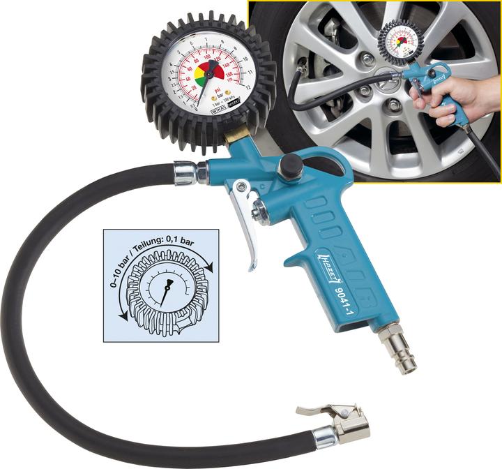 Immagine prodotto HAZET Strumento per controllo pressione pneumatici 9041-1