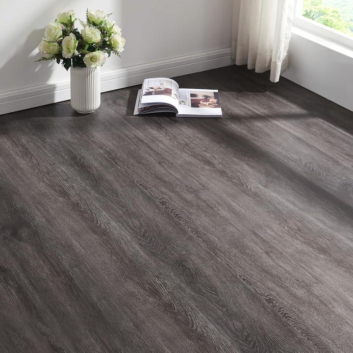Produktbild neu.holz SPC Klickboden Okapirg 120 Dekordielen 26,352 m² Midnight Oak () (Vinylboden, 26.35 m²)