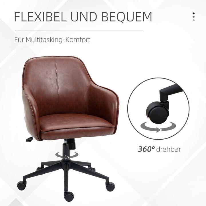 Image du produit Vinsetto Chaise de bureau avec roulettes