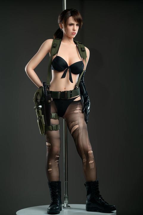 Actual product image Game Lady Full Silicone Doll Quiet 168 cm - Metal Gear Solid V: The Phantom Pain
