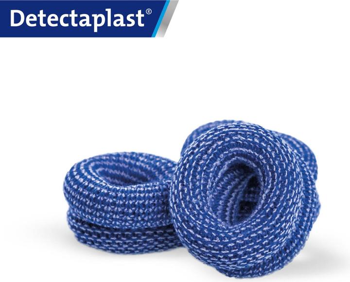 Produktbild Detectaplast Fingerbob blau textil, 30Stk