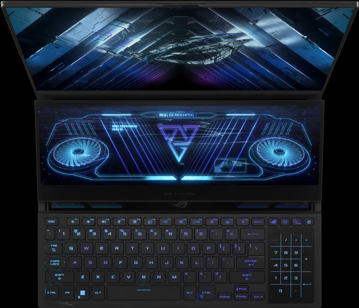 Actual product image ASUS ROG Zephyrus Duo 16 (16", AMD Ryzen 9 7945HX, 32 GB, 2000 GB, CH)