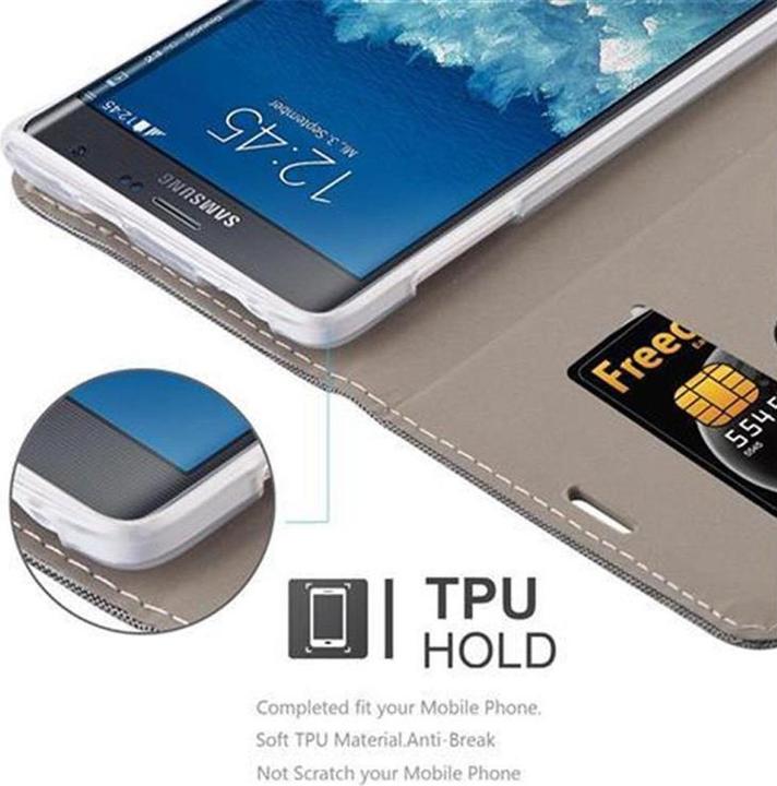 Actual product image Cadorabo Book Jeans Optics Cover (Samsung Galaxy Note Edge)