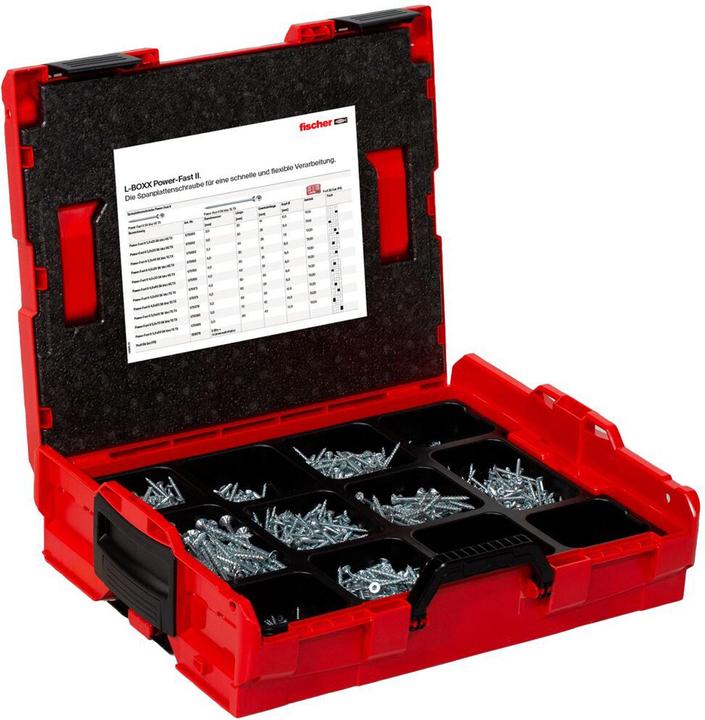 Image du produit Fischer Action Power Fast II L-Boxx 102 (1801 Vis par pièce)