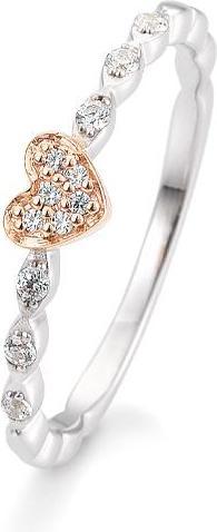Produktbild Breuning Verlobungsring Herz (56, 750/18 K Gold)