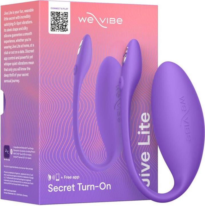 Actual product image We-Vibe Jive Lite app-controlled love egg vibrator