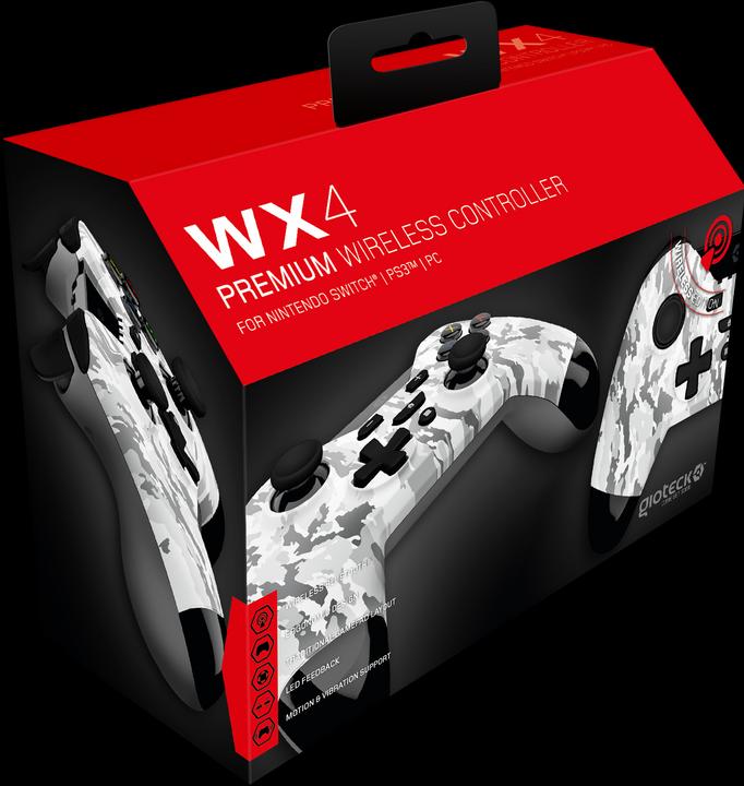 Immagine prodotto Gioteck Controller WX4 wireless Nint.Switch, Switch Pro, Camo (Switch)