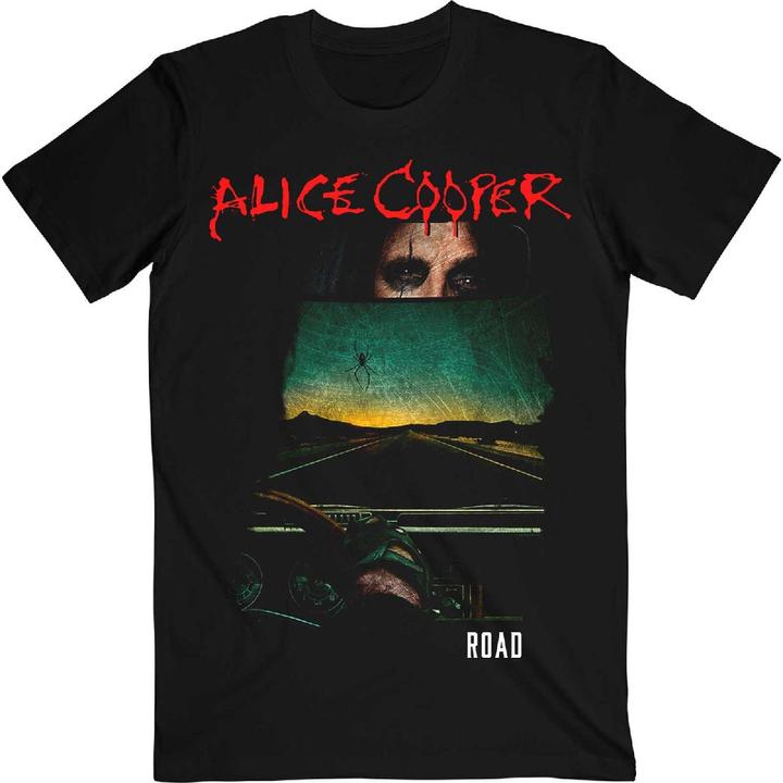 Alice Cooper Road TShirt Rückseitiger Aufdruck