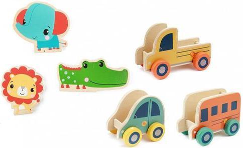 Actual product image Fisher-Price Fisher Price wooden vehicle set, set of 3