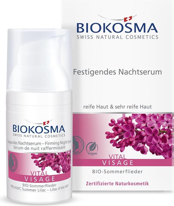 Image du produit Biokosma VITAL VISAGE - Sérum de nuit raffermissant (30 ml)