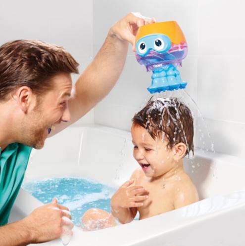 Actual product image Tomy Splashing bath fun octopus