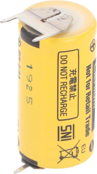 Panasonic Batteria BR-2/3AE2SPE con contatto di stampa (1 pz., 2/3 A, 1200 mAh)