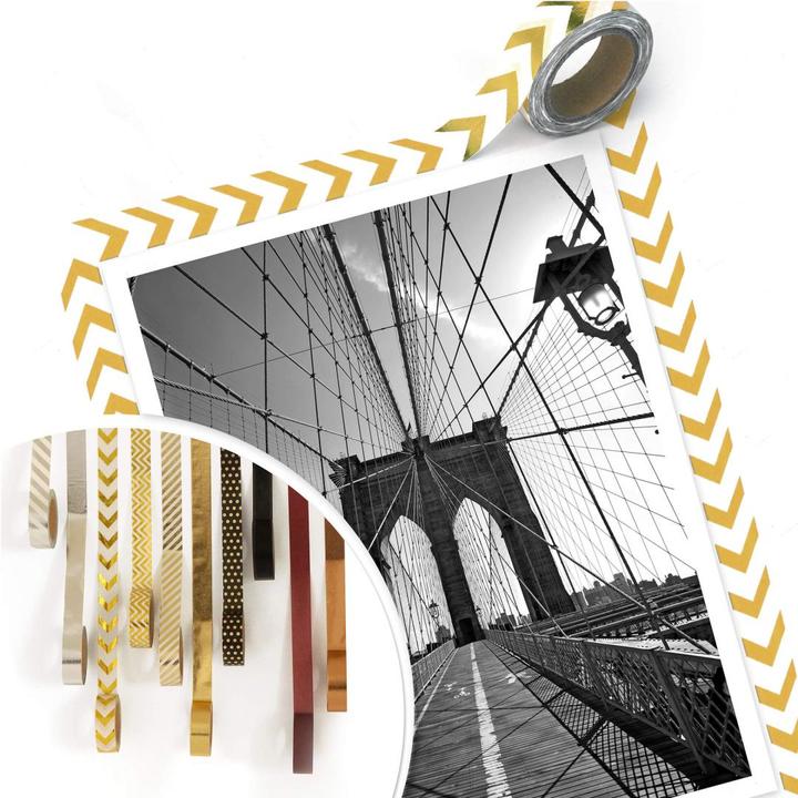 Actual product image Trenddeko Brooklyn Bridge Perspective (60 x 80 cm)