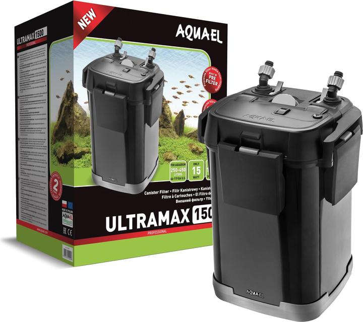 Immagine prodotto Aquael 120665 Filtro per acquario (450 l, Filtri esterni, Acqua dolce, Acqua salata)