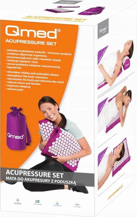 Immagine prodotto Qmed Mata do qkupresury z poduszką ACUPRESSURE MAT