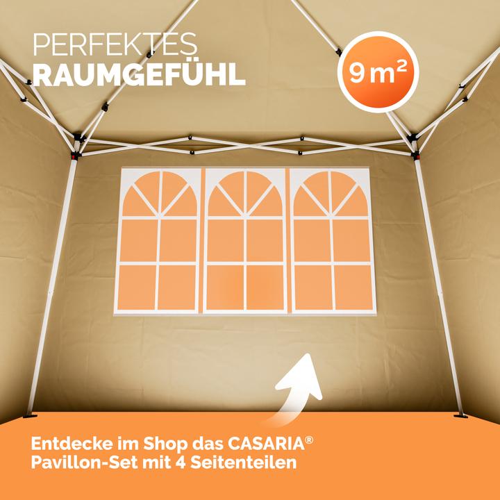 Image du produit Casaria Tonnelle pliante (300 cm, 300 cm)