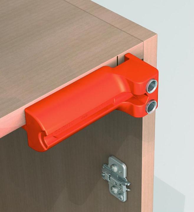 Blum Boormal TIP-ON rompzijde