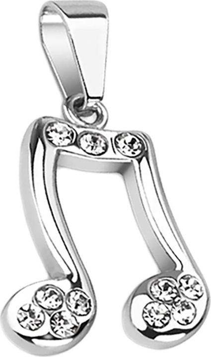 Immagine prodotto Star Piercing Ciondolo con nota musicale (Acciaio chirurgico 316L)
