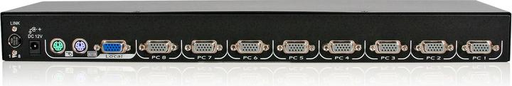 Produktbild StarTech 8 Port USB PS/2 KVM Switch für 1UCABCONS/17/19