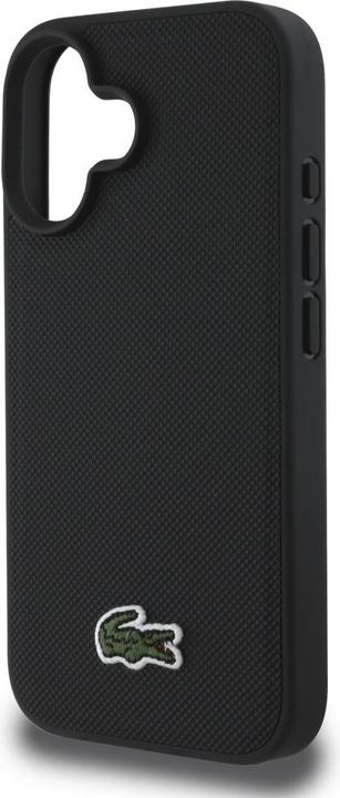 Image du produit Lacoste Case Iconic Petit Pique Crossbody Cord MagSafe for iPhone 16 Plus black