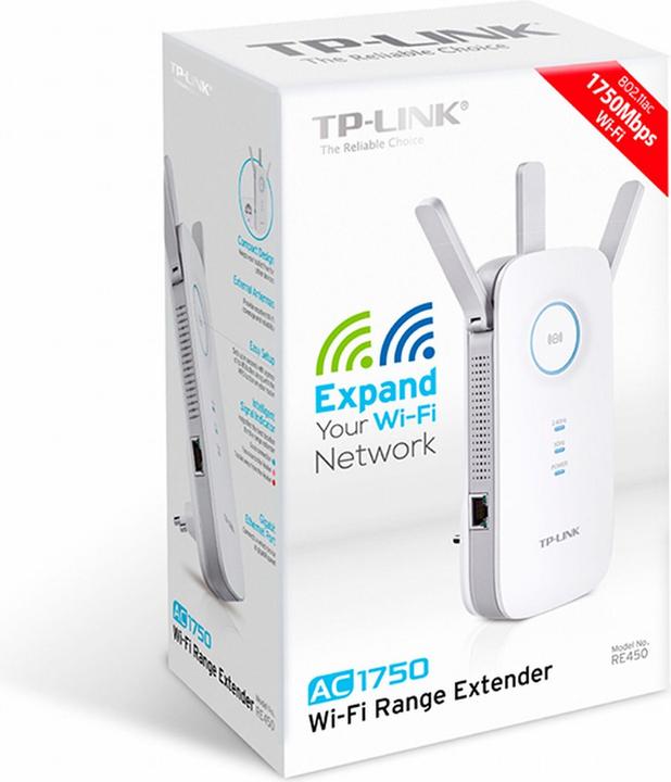 Produktbild TP-Link Re450 (1300 Mbit/s, 450 Mbit/s)