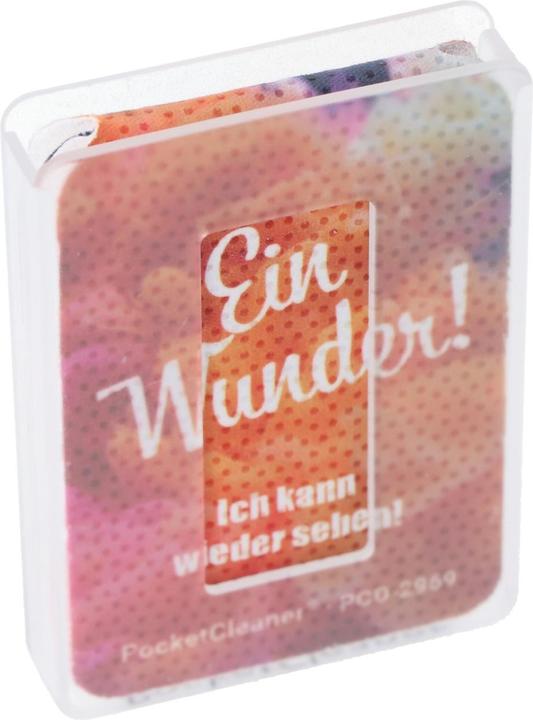 Image du produit Wedo PocketCleaner Chiffon pour lunettes, smartphone ou tablette dans un étui en plastique